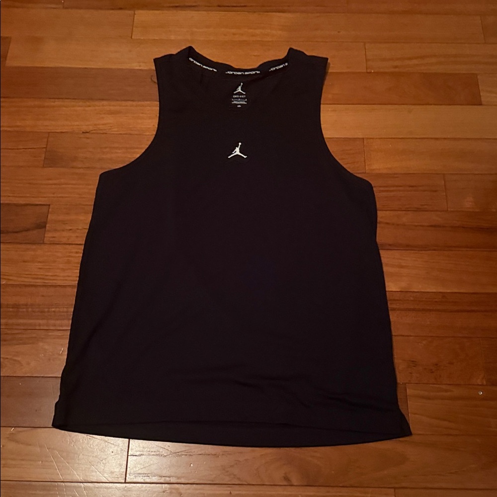 Jordan Black Tank Top